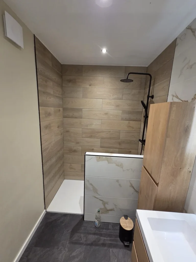 Renovation salle de bain avant après