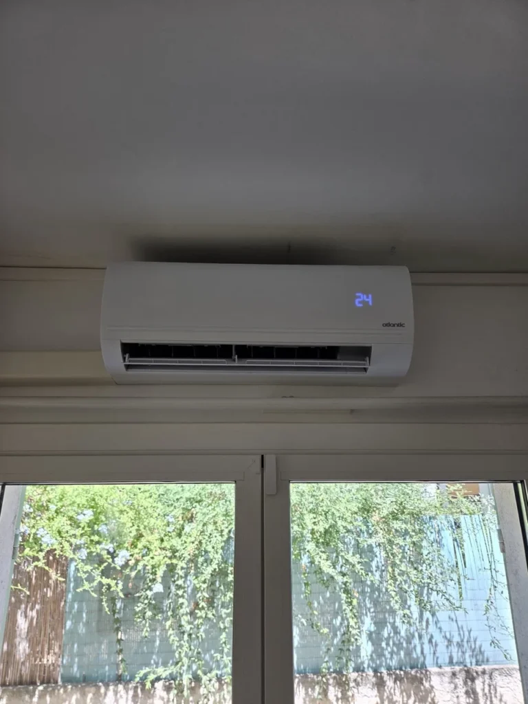 Installation de 4 climatisations Atlantic Murao smart dernière génération à St-Cyr-sur-Mer TML Energie