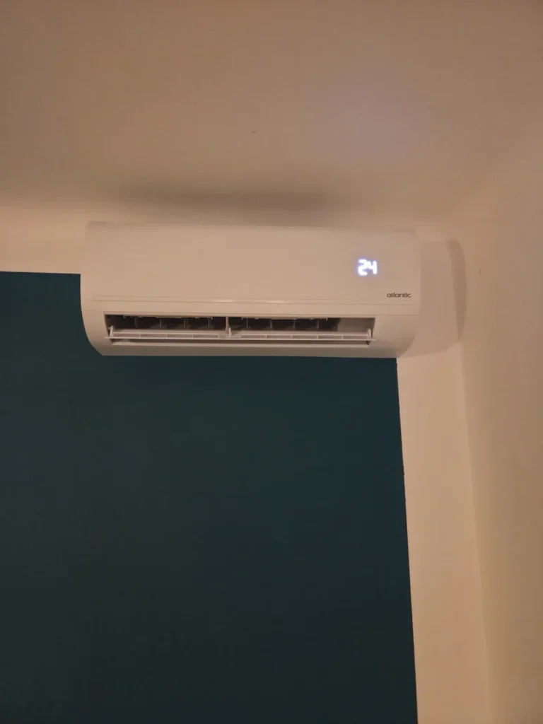 Installation de 4 climatisations Atlantic Murao smart dernière génération à St-Cyr-sur-Mer TML Energie